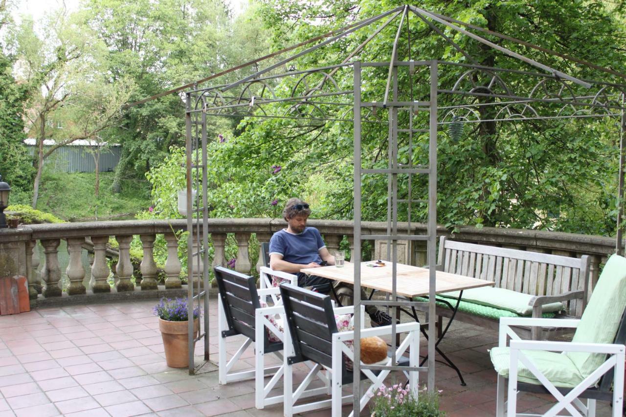 Ferienwohnung Villa Am Fluss Lauf an der Pegnitz Exterior photo